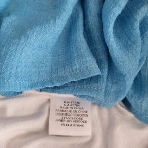 Papillon Summer Tunic Dress Women's Sz S - Picture 10 of 10